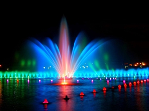 Floating fountain