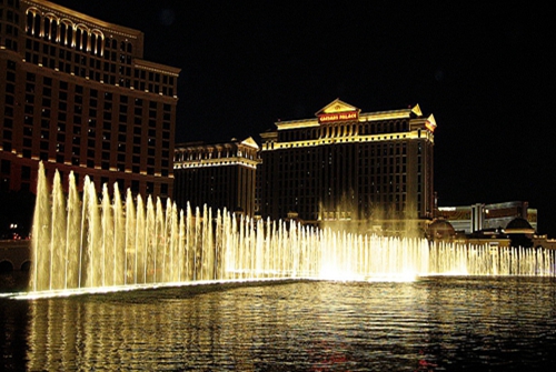 The beautification and environmental protection function of the music fountain