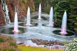 What are the requirements for fountain structure design