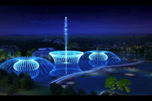 Nanjing Datangjin Lavender Manor Light and Water Show Project